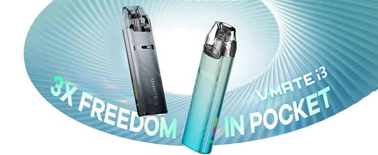 v mate i3 banner vapea strieborná a zelená